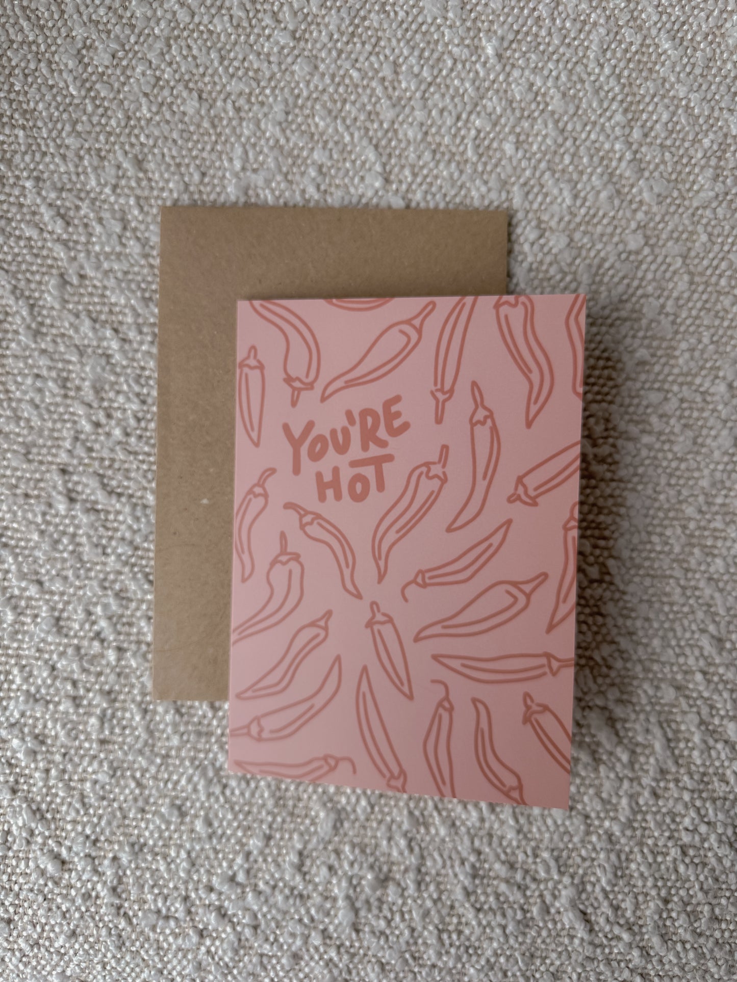 Wenskaart | You're hot
