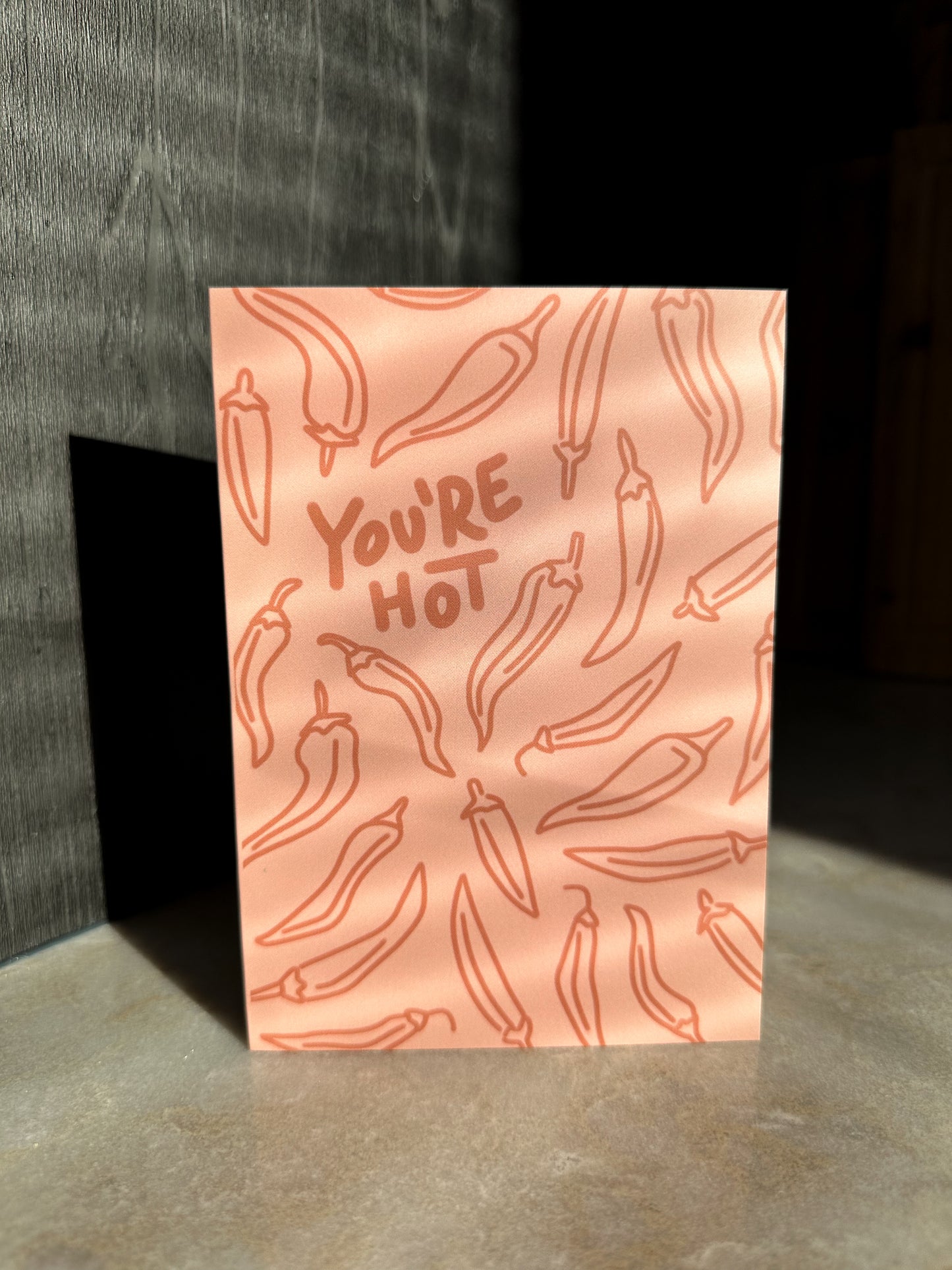 Wenskaart | You're hot