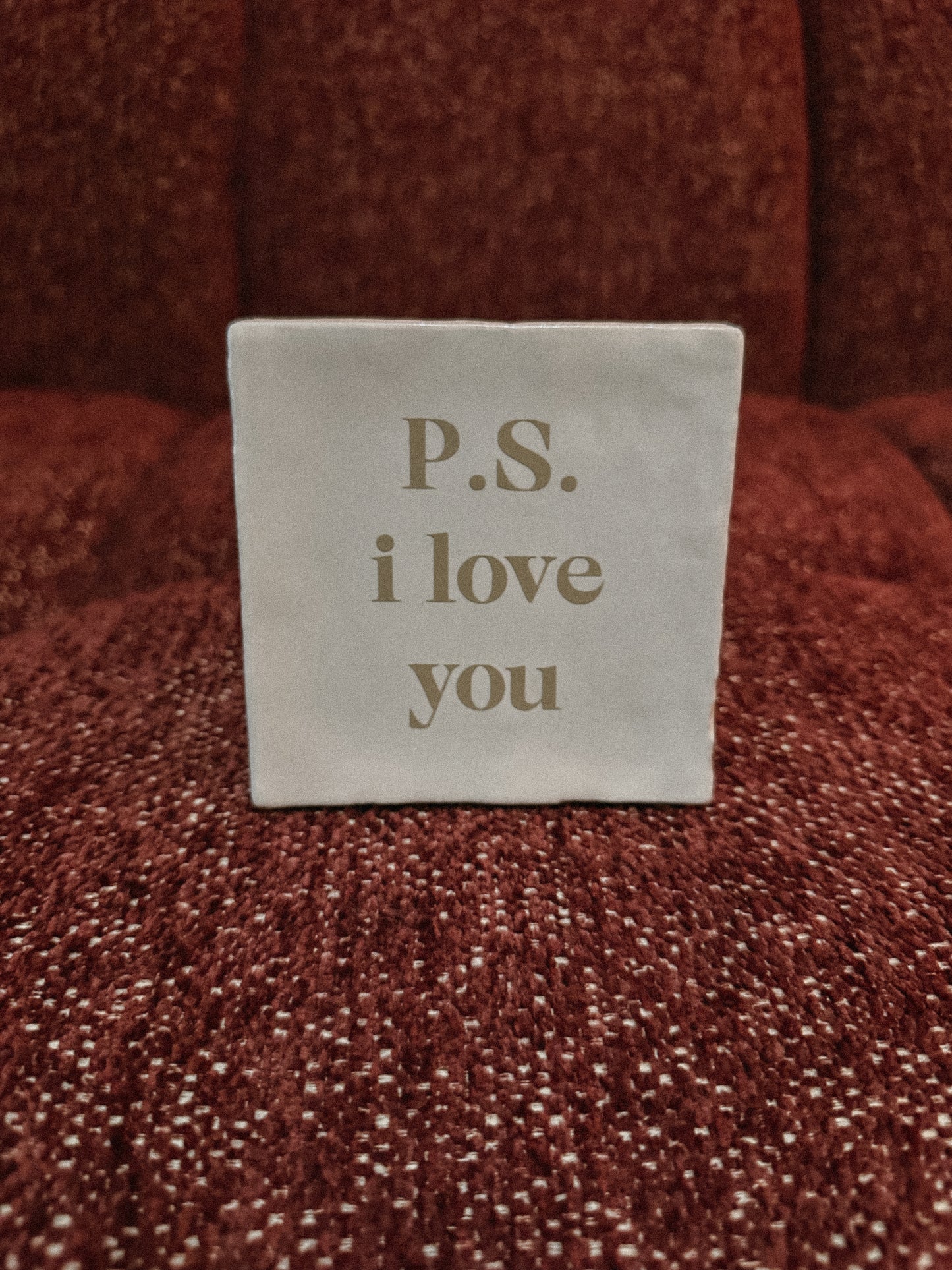 Tegeltje P.S. i love you