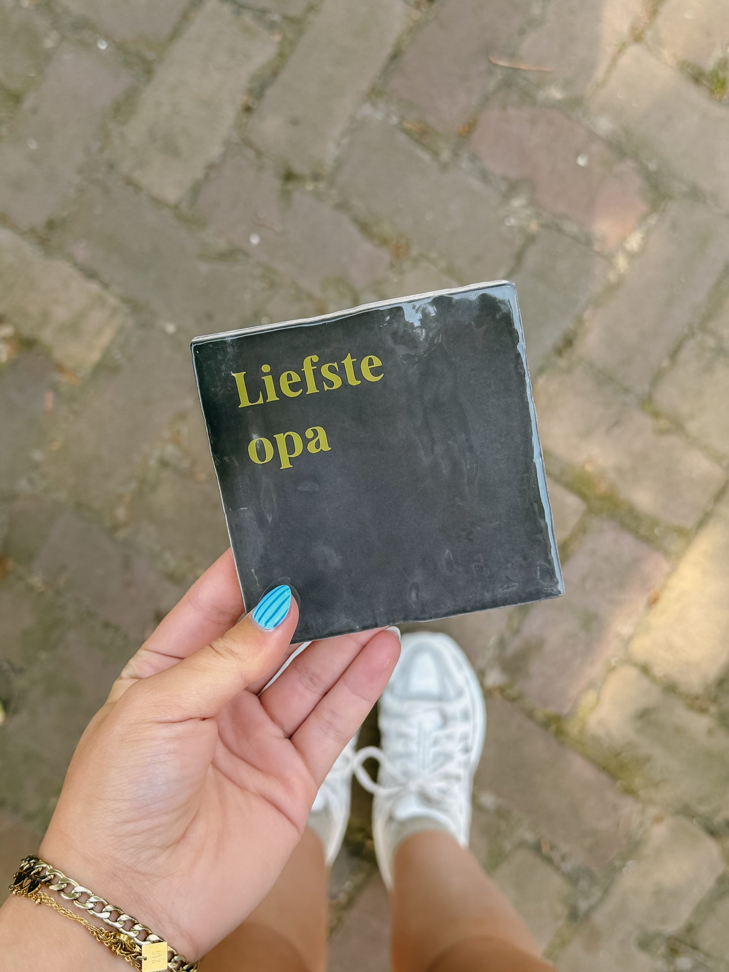 Tegeltje Liefste Opa
