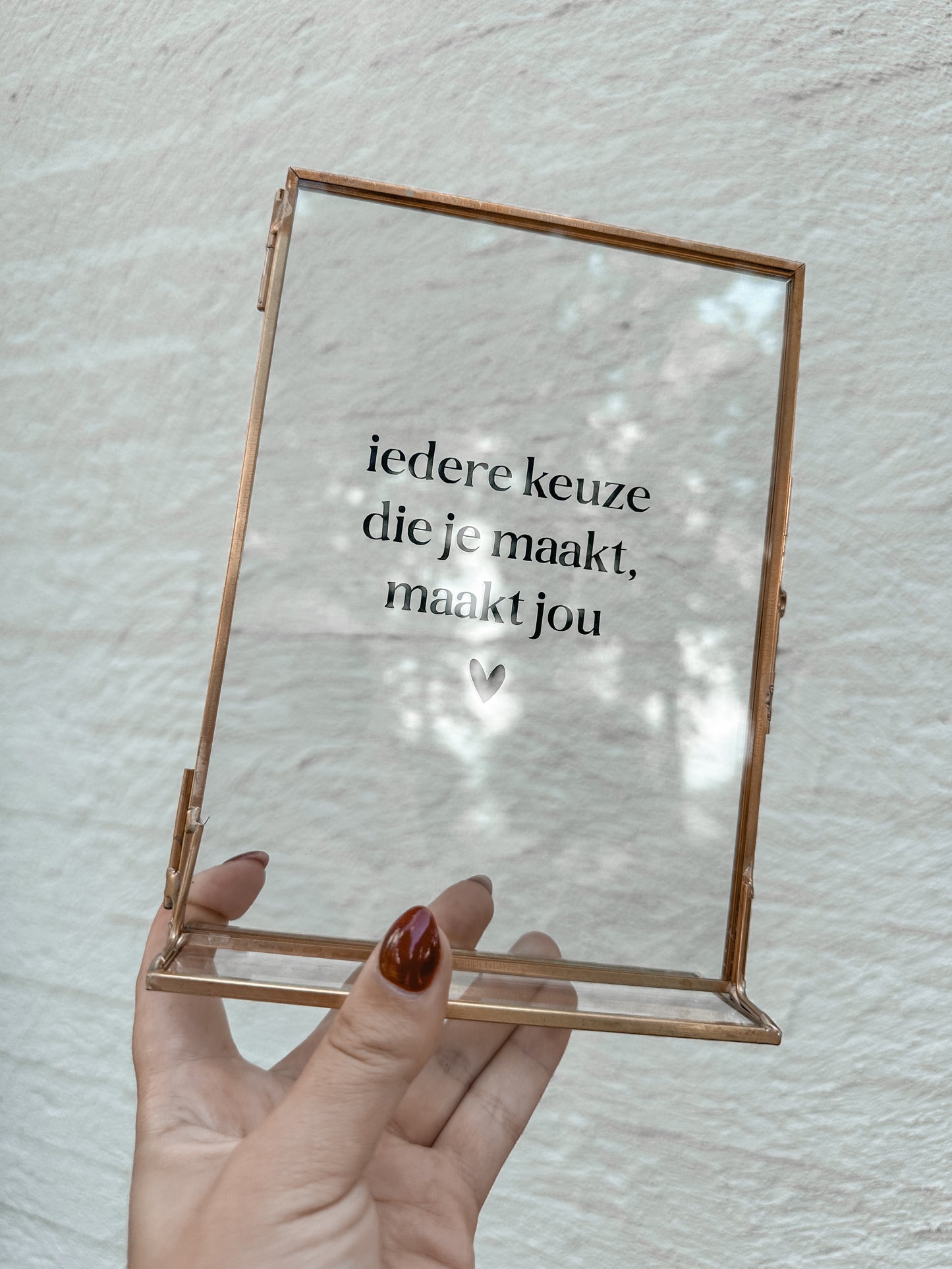 Fotolijst staand goudkleurig