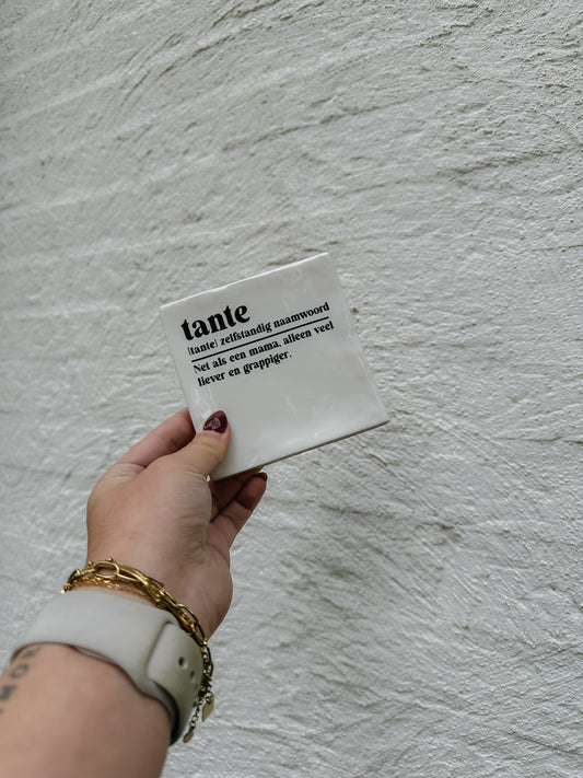 Tegeltje Tante