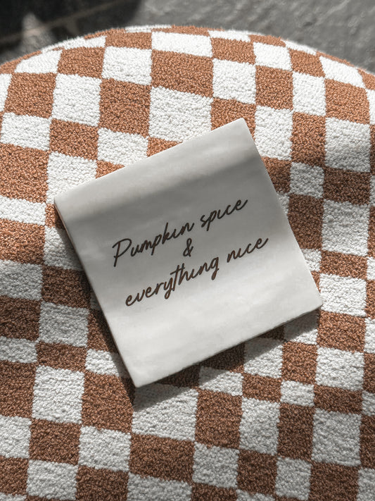 Tegeltje Pumkin spice & everything nice