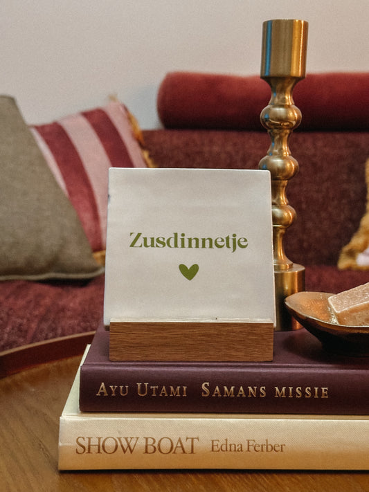 Tegeltje Zusdinnetje