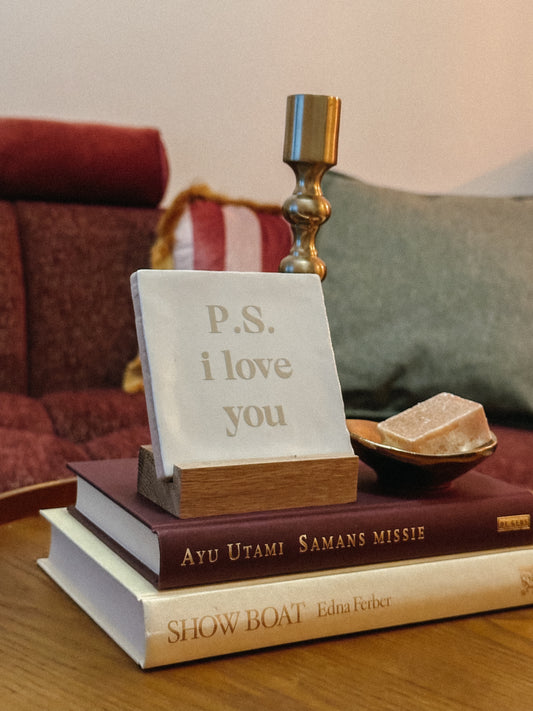 Tegeltje P.S. i love you