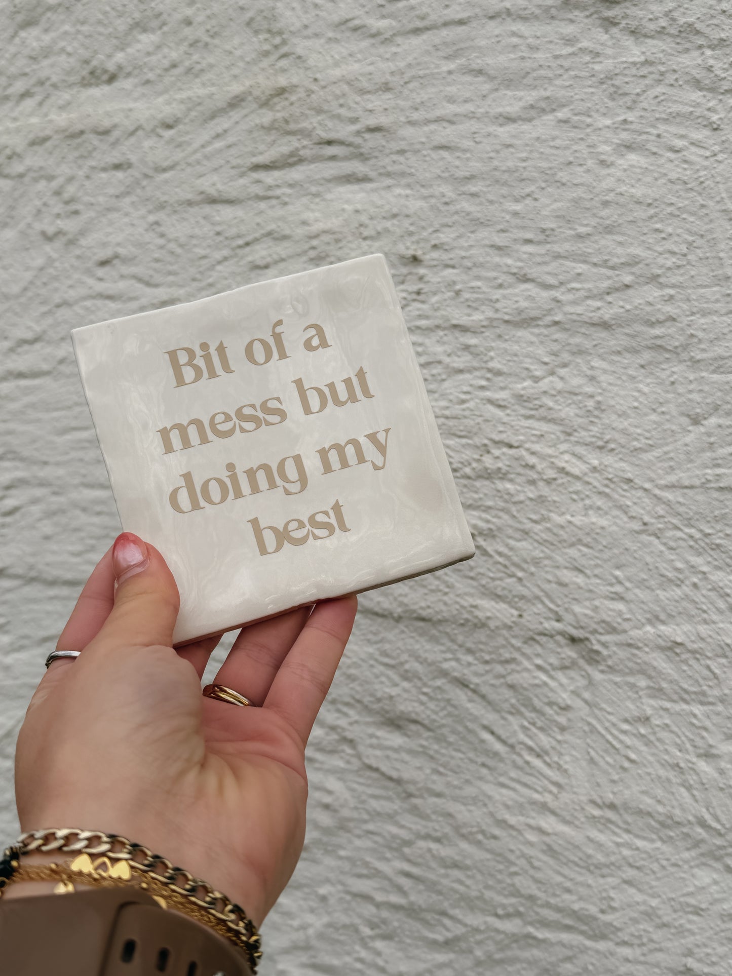 Tegeltje Bit of a mess