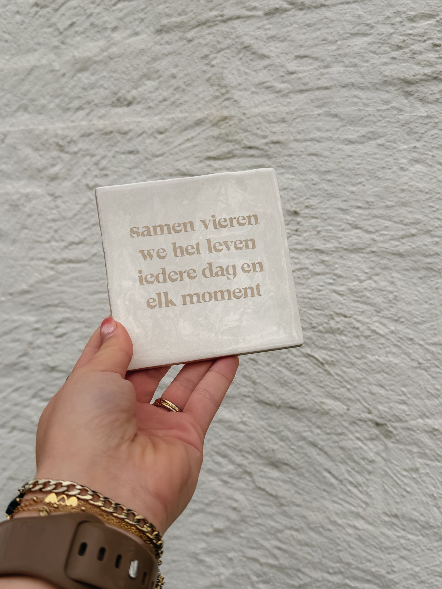 Tegeltje Samen vieren